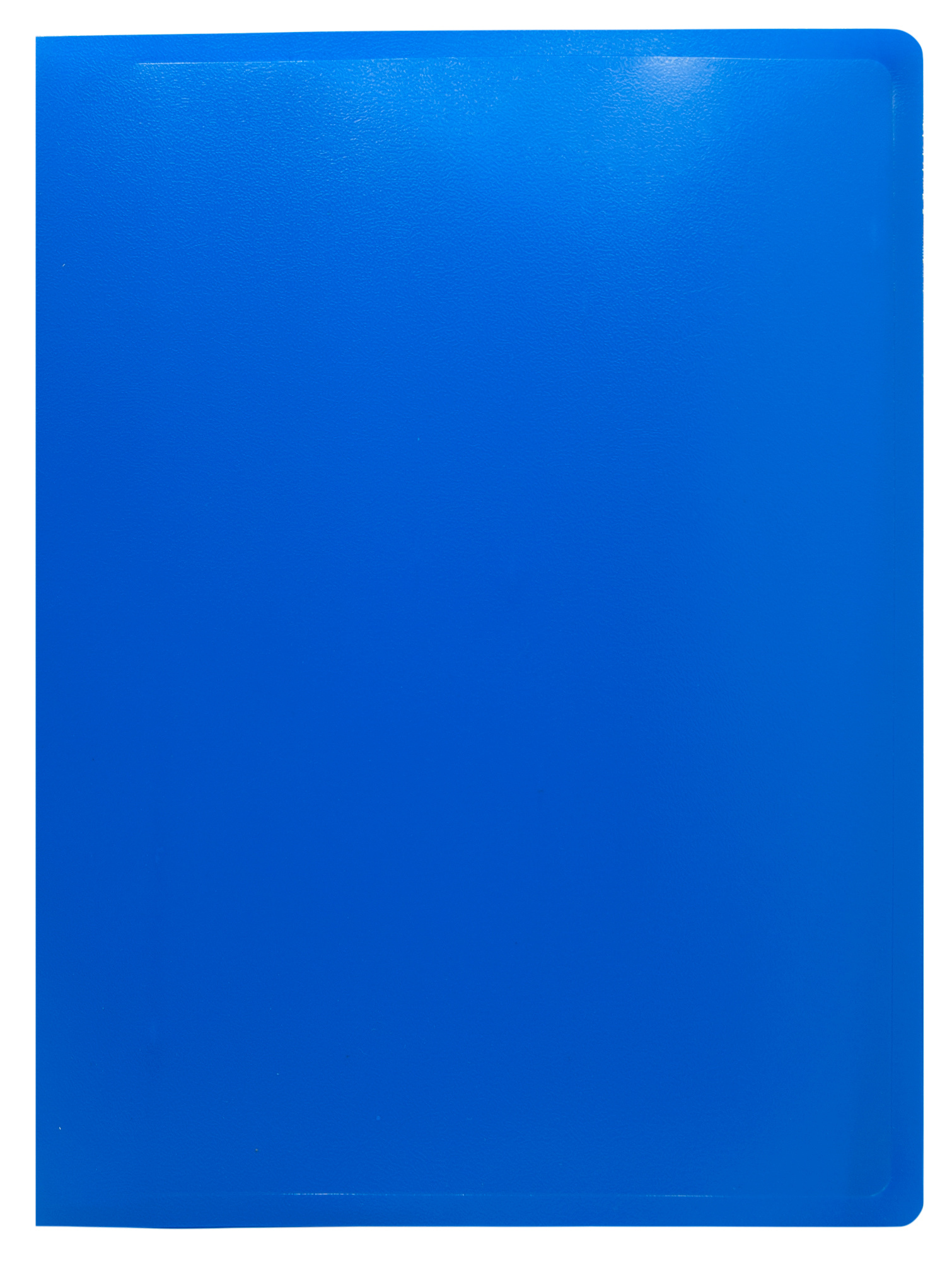 Папка с зажимом Buro пластик, синий (-ECB04PBLUE)