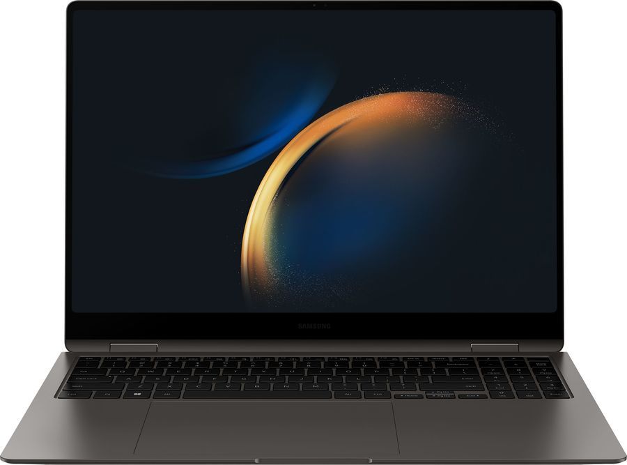 Ноутбук SAMSUNG Galaxy Book 3 Pro 360 NP960 16 AMOLED 2880x1800 Touch, Intel Core i7 1360P 2.2 ГГц, 16Gb RAM, 512Gb SSD, W11, темно-серый (NP960QFG-KA1IN)