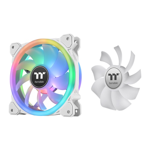 Комплект вентиляторов Thermaltake SWAFAN 14 RGB Radiator Fan TT Premium Edition, 140 мм, 2000rpm, 40.5 дБ, USB 2.0 connectors (9 Pin), 3шт, RGB (CL-F146-PL14SW-A)