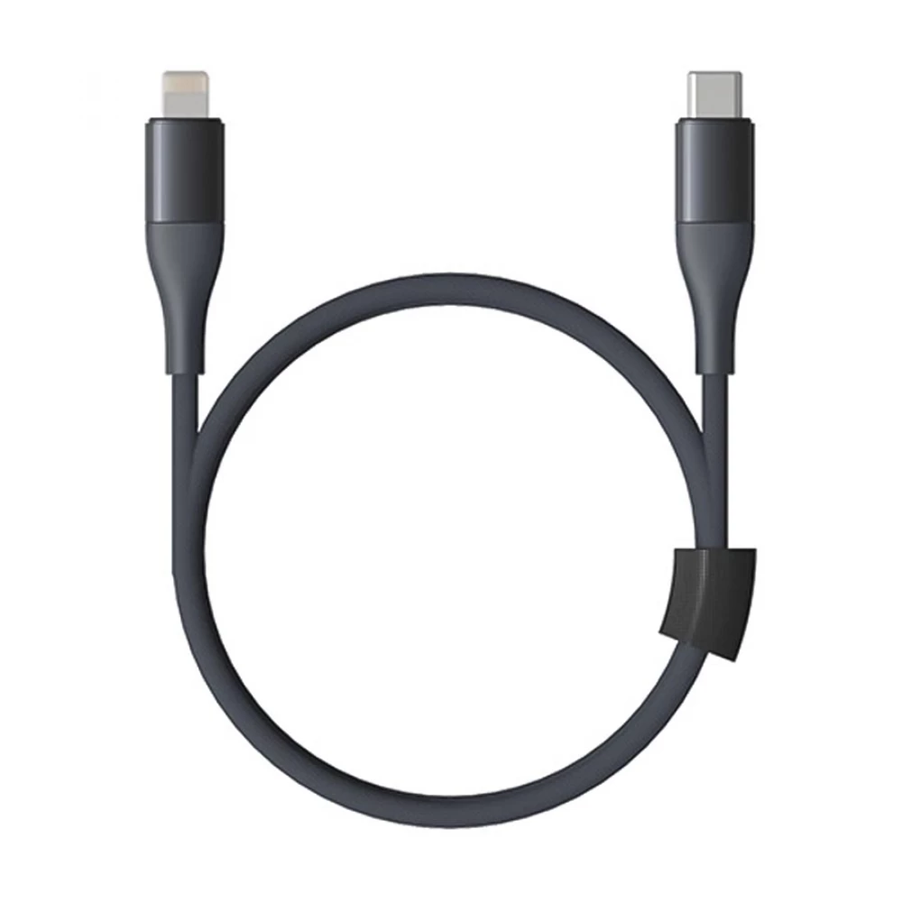 Кабель USB Type-C-Lightning 8-pin, 3А, 1 м, синий, SOLOVE DW5 (DW5 BLUE)