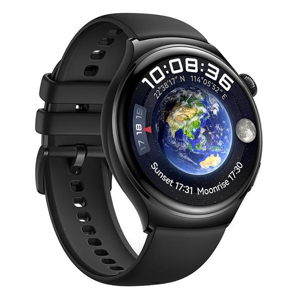 Смарт-часы Huawei Watch 4, 1.5 Amoled, черный (55020APA)