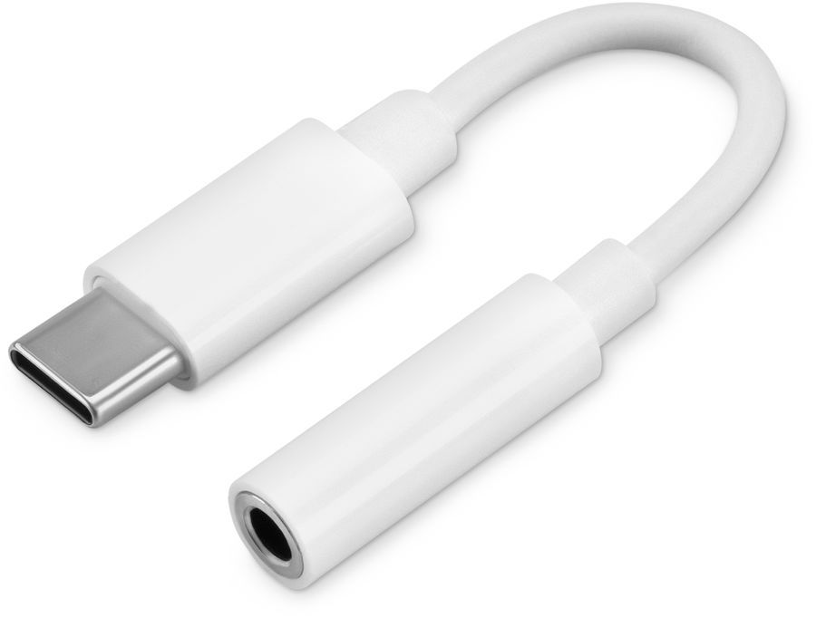 Переходник Buro USB Type-C-Jack 3.5(f), белый (BHP TPC-JCK)