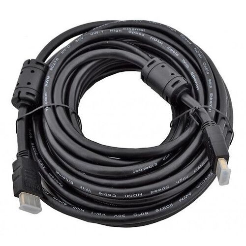 Кабель HDMI(19M)-HDMI(19M) v1.4, 10 м, черный Ningbo (HDMI-V1.4-10-NY-BR)