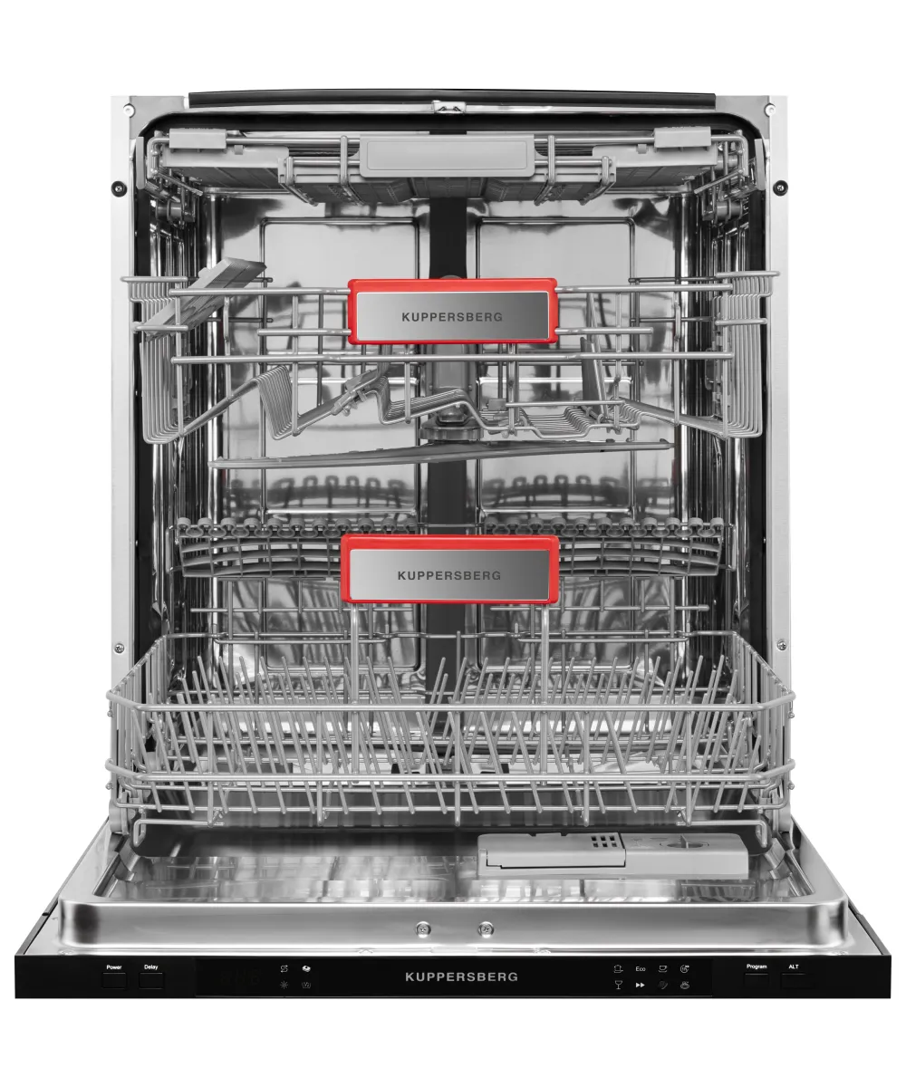 Посудомоечная машина встраиваемая полноразмерная Kuppersberg GS 6057, нержавеющая сталь/ (6478)