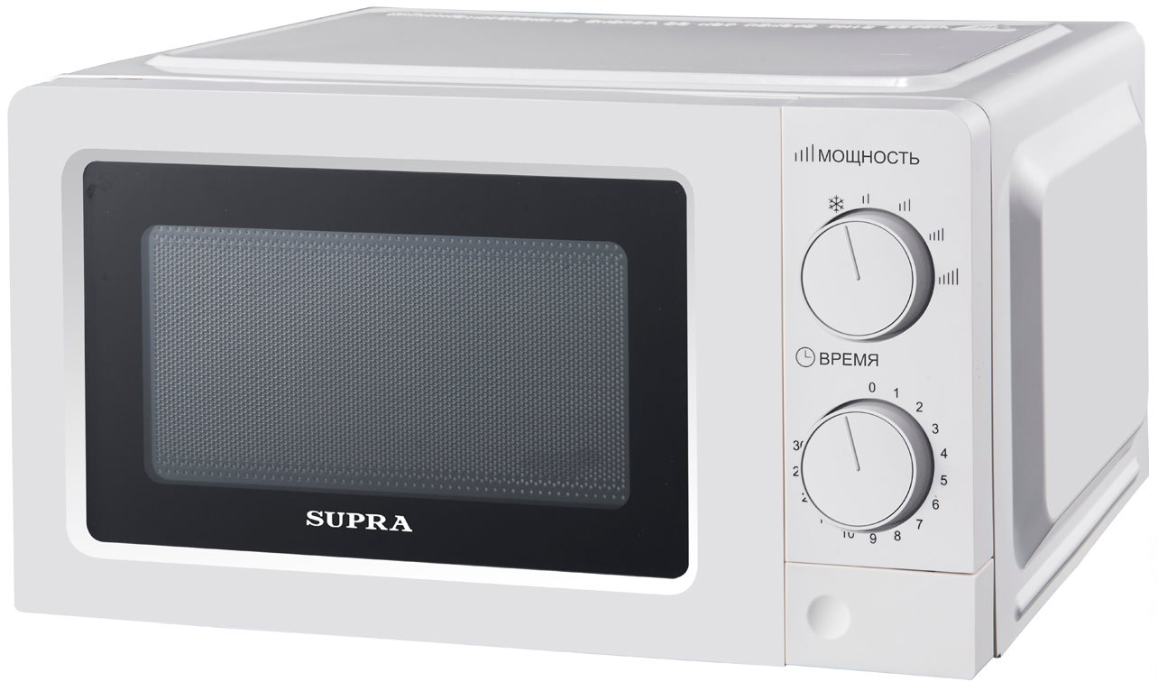 Микроволновая печь Supra 20MW61 20 л, 700 Вт, белый (20MW61)