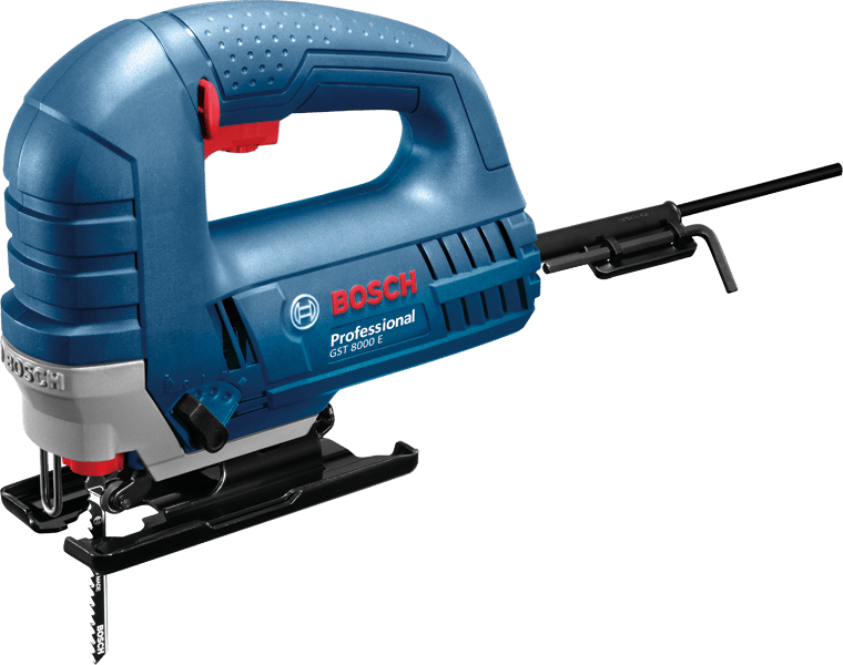 Лобзики электрические Электролобзик Bosch GST 8000 E, 710 Вт, маятниковый ход, регулировка частоты хода (060158H000)