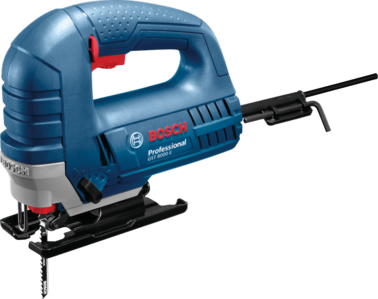 Электролобзик Bosch GST 8000 E, 710 Вт, маятниковый ход, регулировка частоты хода (060158H000)