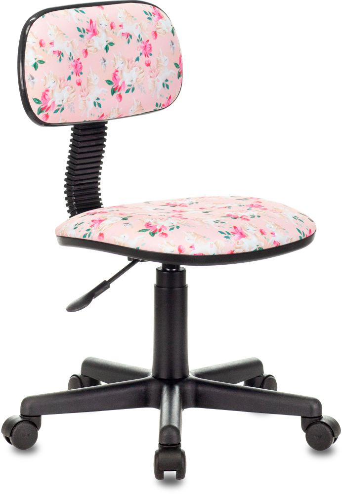 Детские кресла Кресло детское Бюрократ CH-201NX розовый/единороги (CH-201NX/UNICORN-PK)