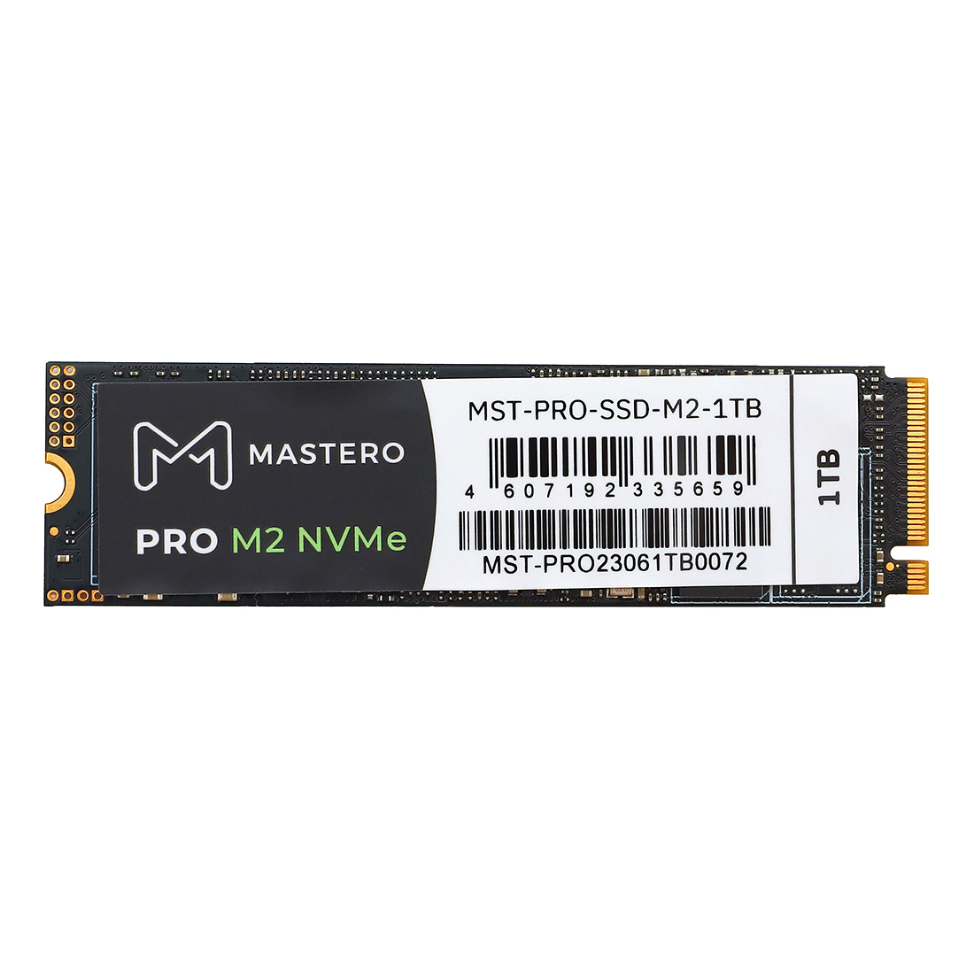 Твердотельный накопитель (SSD) Mastero 1Tb PRO, 2280, M.2, NVMe (MST-PRO-SSD-M2-1TB) Retail