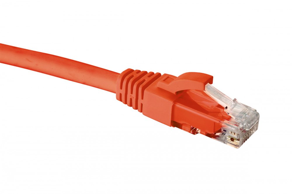 Патч-корд U/UTP кат.6 2м, RJ45-RJ45, красный, LSZH, Eurolan (21D-U6-02RD)