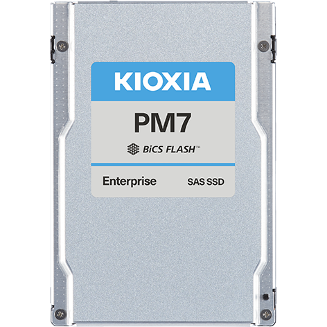 Твердотельный накопитель (SSD) Kioxia 7.68Tb PM7-R, 2.5, SAS 24Gb/s (KPM71RUG7T68)