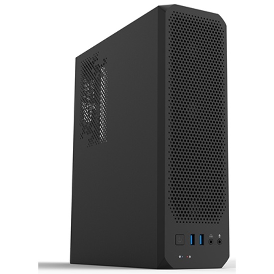 Корпус Foxline FL-1004, mATX, Small Form Factor, 2xUSB 3.0, черный, 230 Вт (FL-1004-TFX230B-85)