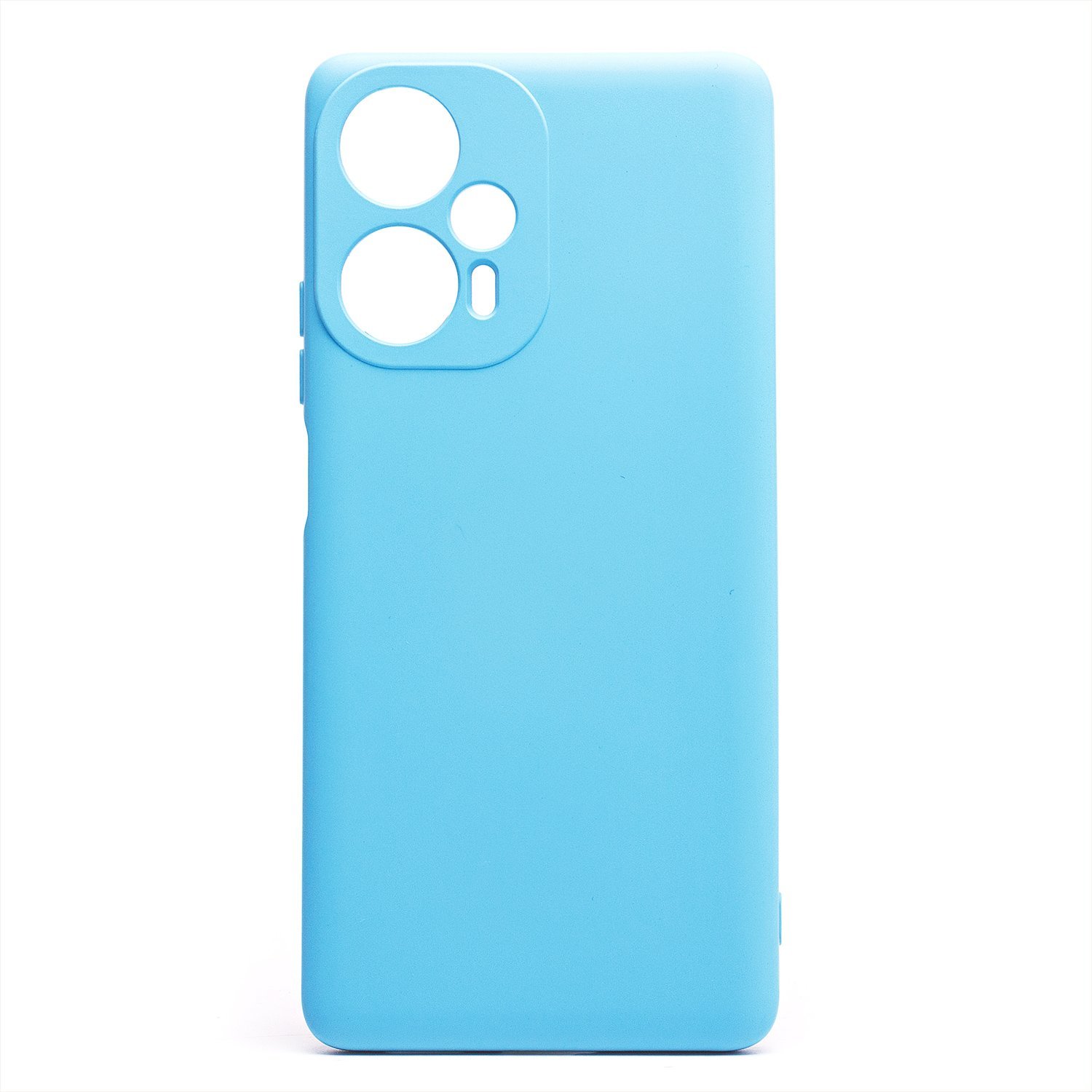 Чехол-накладка Activ Full Original Design для смартфона Xiaomi Poco F5, силикон, светло-синий (219844)