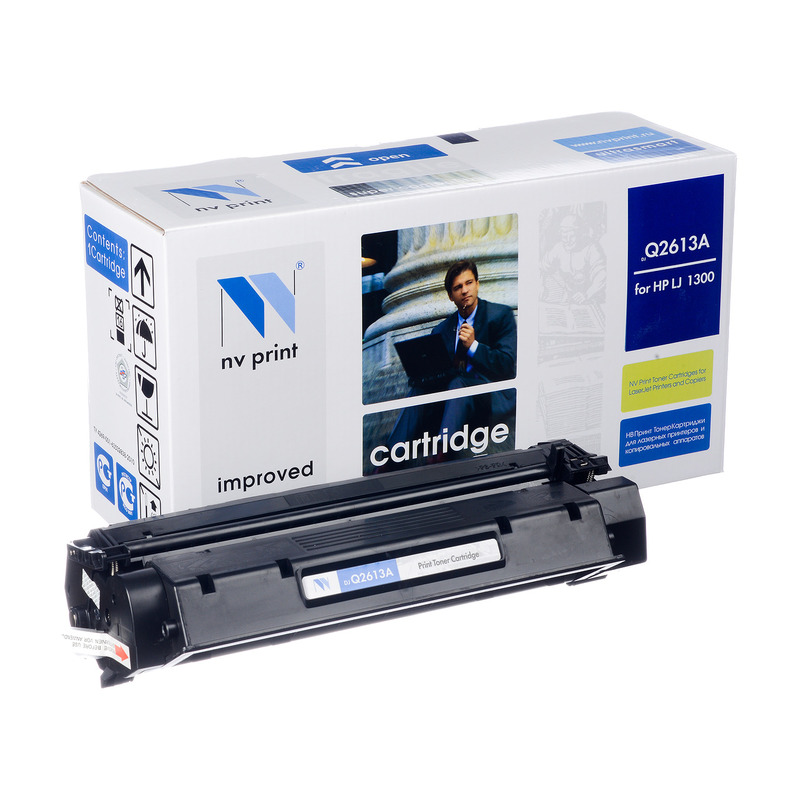 Картридж лазерный NV Print NV-Q2613A (13A), черный, 2500 страниц, совместимый, для LJ 1300 / 1300n