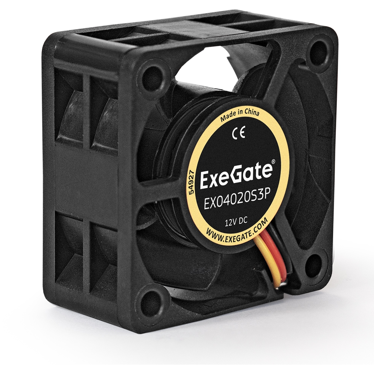 Вентилятор ExeGate ExtraPower EX04020S2P-5, 40 мм, 7000rpm, 35.5 дБ, 2-pin, 1шт (EX295197RUS)