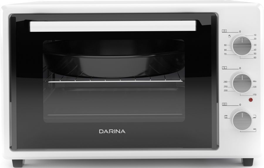 Мини-печь Darina UB NDE 37 701 W 1.4 кВт, белый