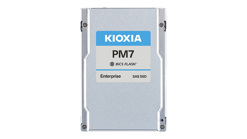 SAS 2.5/3.5 Твердотельный накопитель (SSD) Kioxia 3.84Tb PM7-R, 2.5, SAS 24Gb/s (KPM71RUG3T84)