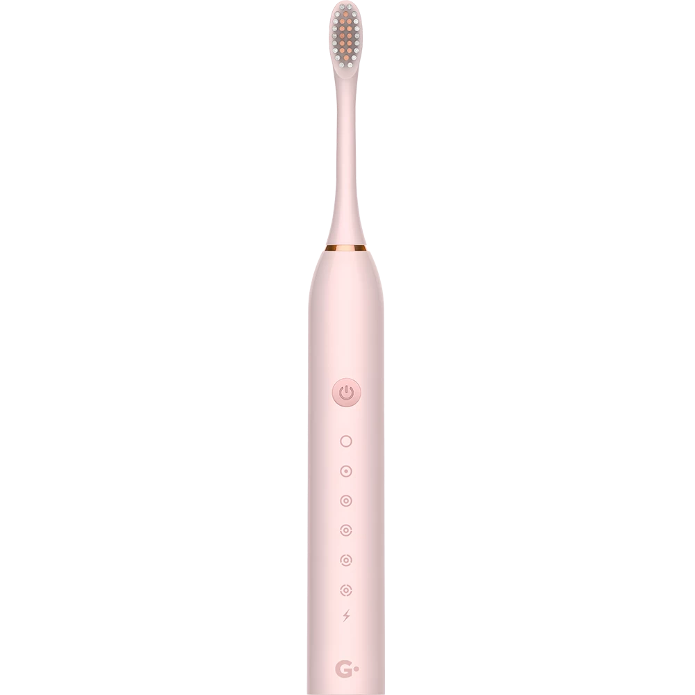 Зубная щетка электрическая Geozon Voyager, насадок: 4, режимов: 6, розовый (G-HL01PNK)