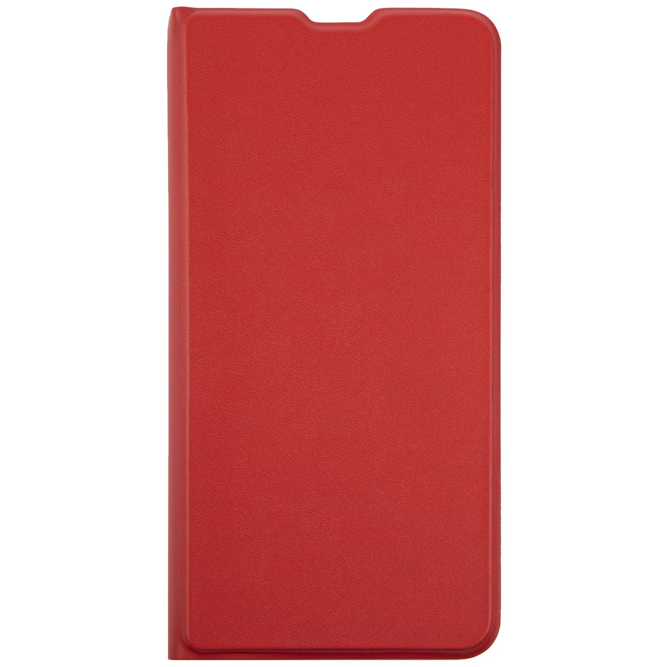   E2E4 Чехол-книжка Red Line для смартфона Samsung Galaxy A22 4G, искусственная кожа/полиуретан, красный (УТ000026318)
