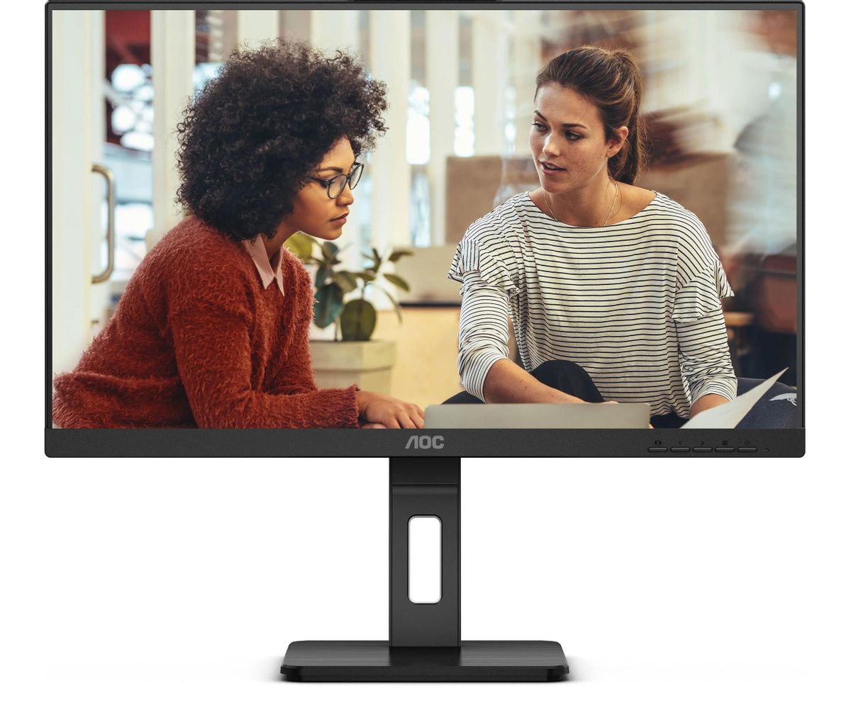 Монитор 24 AOC 24E3QAF IPS, 1920x1080 (16:9), 300кд/м2, 4 мс, 178°/178°, VGA, HDMI, DisplayPort, черный (24E3QAF)