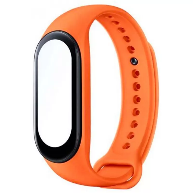 Ремешок Xiaomi Strap для Xiaomi Smart Band 7, силикон, оранжевый (BHR6202GL)