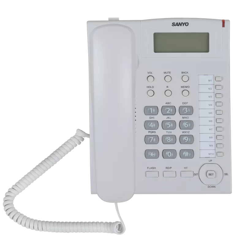 Проводные телефоны Проводной телефон Sanyo RA-S517W, белый (RA-S517W)