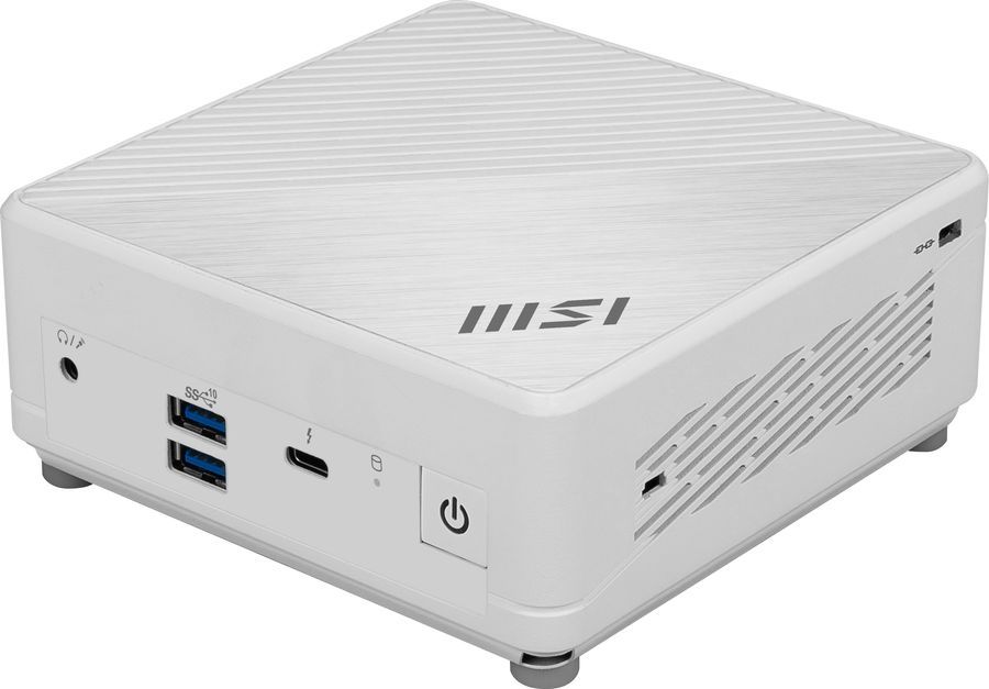 Неттоп MSI Cubi 5 12M-045XRU, Intel Core i5 1235U 1.3 ГГц, 8Gb RAM, 512Gb SSD, Wi-Fi, BT, без ОС, белый (9S6-B0A812-220)