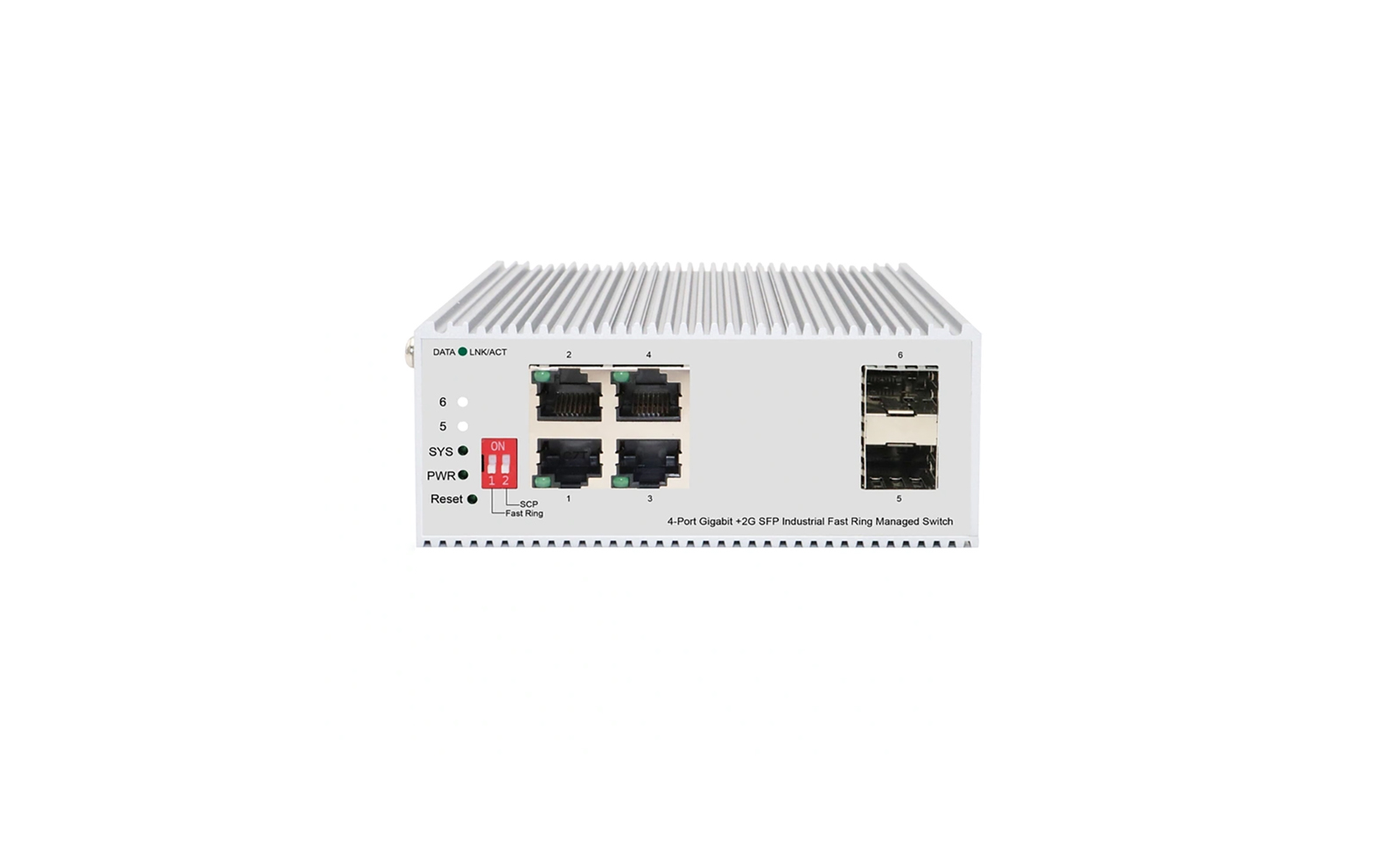Коммутатор ORIGO OI3106, управляемый, кол-во портов: 4x1 Гбит/с, кол-во SFP/uplink: SFP 2x1 Гбит/с, на DIN-рейку, PoE (OI3106/A1A)