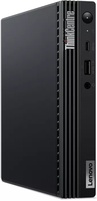 Неттоп Lenovo ThinkCentre M70q slim, Intel Core i3 12100T 2.2 ГГц, 8Gb RAM, 256Gb SSD, Wi-Fi, BT, без ОС, черный (11T30034RU)