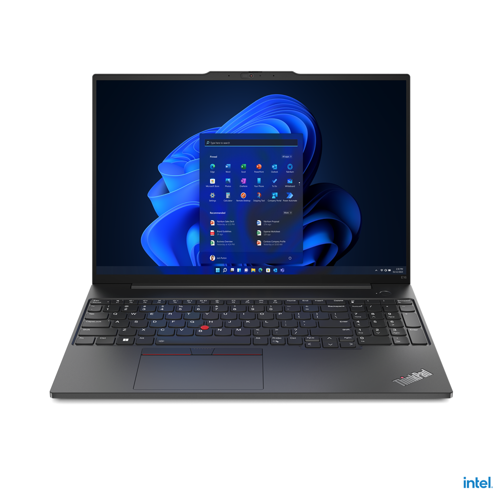 Ноутбук Lenovo ThinkPad E16 G1 16 IPS 1920x1200, Intel Core i5 1335U 1.3 ГГц, 8Gb RAM, 512Gb SSD, без OC, черный (21JN009KRT)