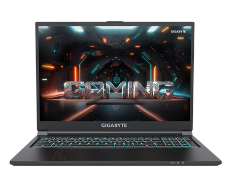 Игровые  E2E4 Ноутбук Gigabyte G6 MF 16 IPS 1920x1200, Intel Core i5 13500H 2.6 ГГц, 16Gb RAM, 512Gb SSD, NVIDIA GeForce RTX 4050-6Gb, без OC, черный (MF-52KZ853SD)