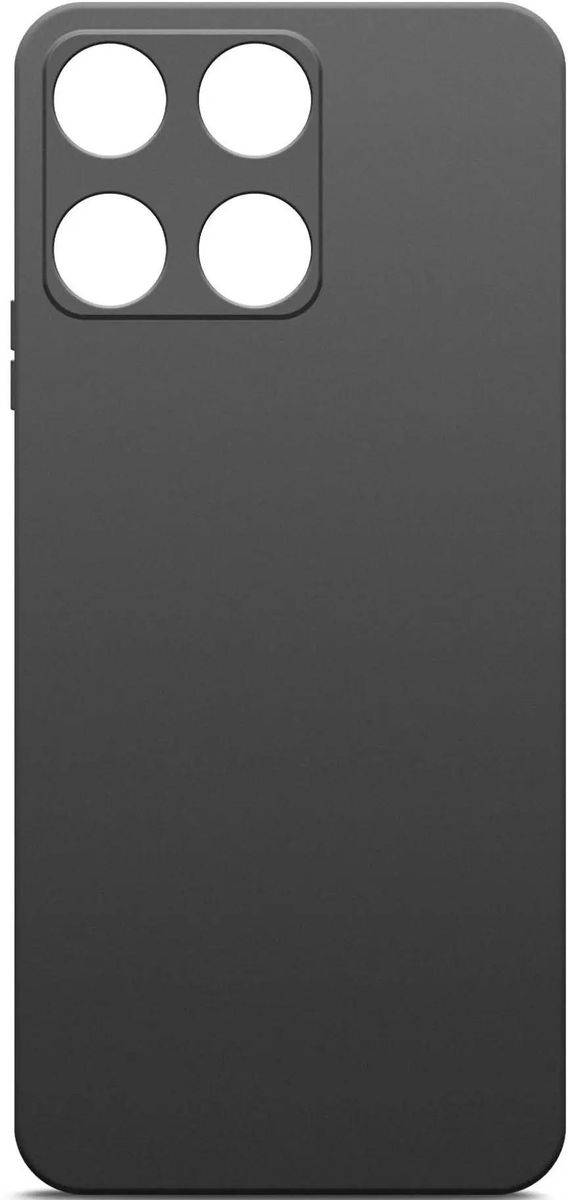 Чехол-накладка BoraSCO для смартфона HONOR X6a, силикон, черный (72478)