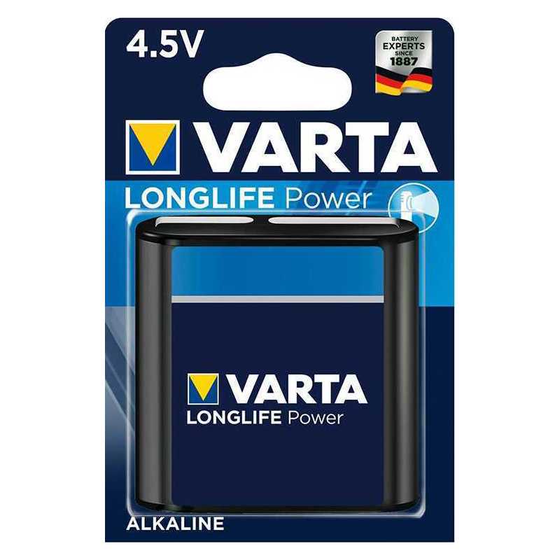 Батарея Varta Longlife Power, 3LR12, 4.5V, 1 шт. (4912121411)