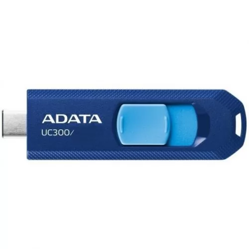 Флешка 128Gb USB 3.2 Type-C ADATA UC300, голубой/синий (ACHO-UC300-128G-RNB/BU)