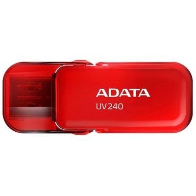 Флешка 64Gb USB 2.0 ADATA UV240, красный (AUV240-64G-RRD)