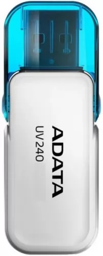 Флешка 64Gb USB 2.0 ADATA UV240, белый (AUV240-64G-RWH)