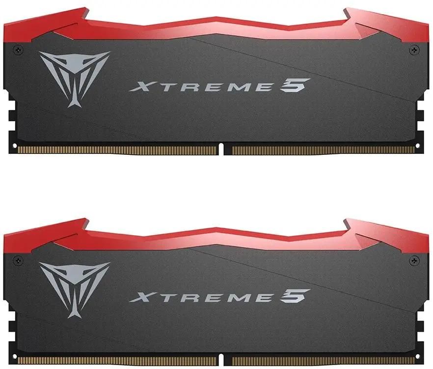 Комплект памяти DDR5 DIMM 48Gb (2x24Gb), 7600MHz, CL36, 1.45V, Patriot Memory, Viper Xtreme 5 (PVX548G76C36K) Retail