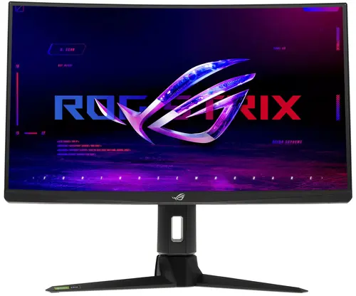 Монитор 27 ASUS ROG STRIX XG27AQV IPS, изогнутый, 2560x1440 (16:9), 400кд/м2, 170 Гц, 1 мс, 178°/178°, HDMI, DisplayPort, черный (XG27AQV)