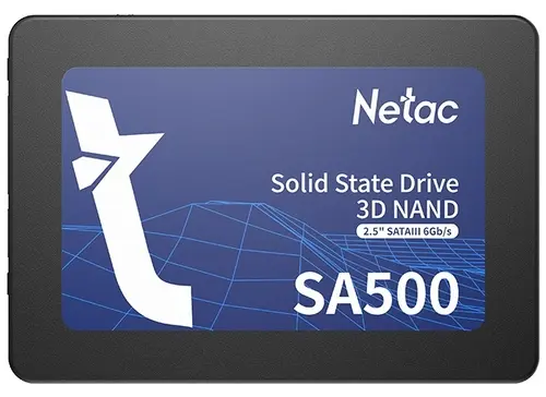 Твердотельный накопитель (SSD) Netac 512Gb SA500, 2.5, SATA3 (NT01SA500-512-S3X)