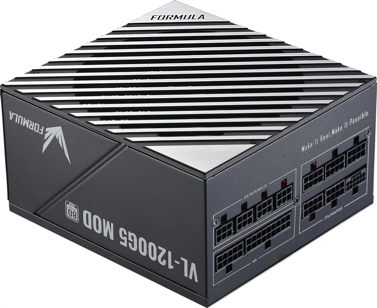 Блок питания 1200 Вт ATX Formula V VL-1200G5 MOD, 140 мм, 80 Plus Gold, Retail (VL-1200G5-MOD)