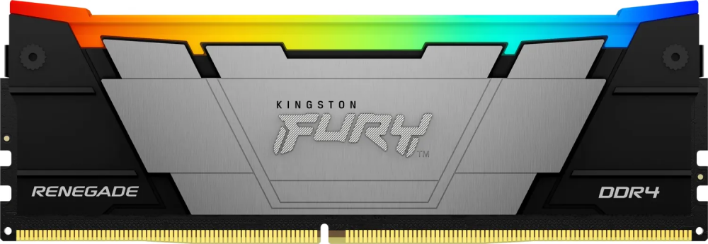 Память DDR4 DIMM 16Gb, 3200MHz, CL16, 1.35V, Kingston, FURY Renegade RGB (KF432C16RB12A/16) Retail