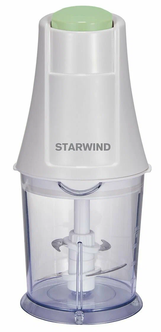 Измельчитель STARWIND SCP1010, 250 Вт, белый/зеленый (SCP1010)