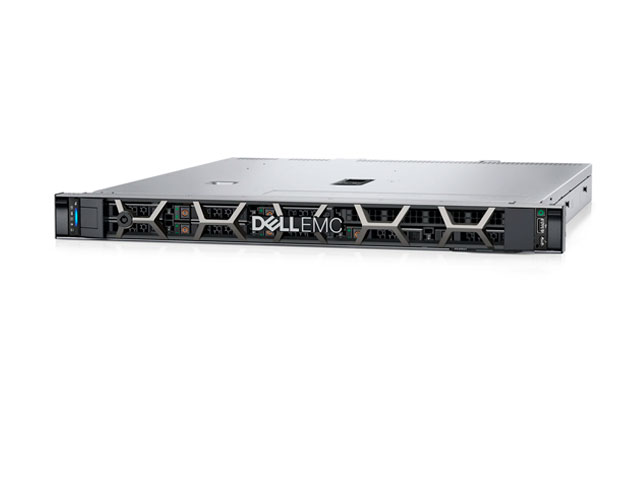 Сервер Dell PowerEdge R350, 1xIntel Xeon E-2334, 2x16Gb RAM, 2x480Gb SATA SSD, 8x2.5 HS, H355, noDVD, 2xGLAN, iDRAC9 Exp, 2x600 Вт (up2), 1U (210-BBRU-12)