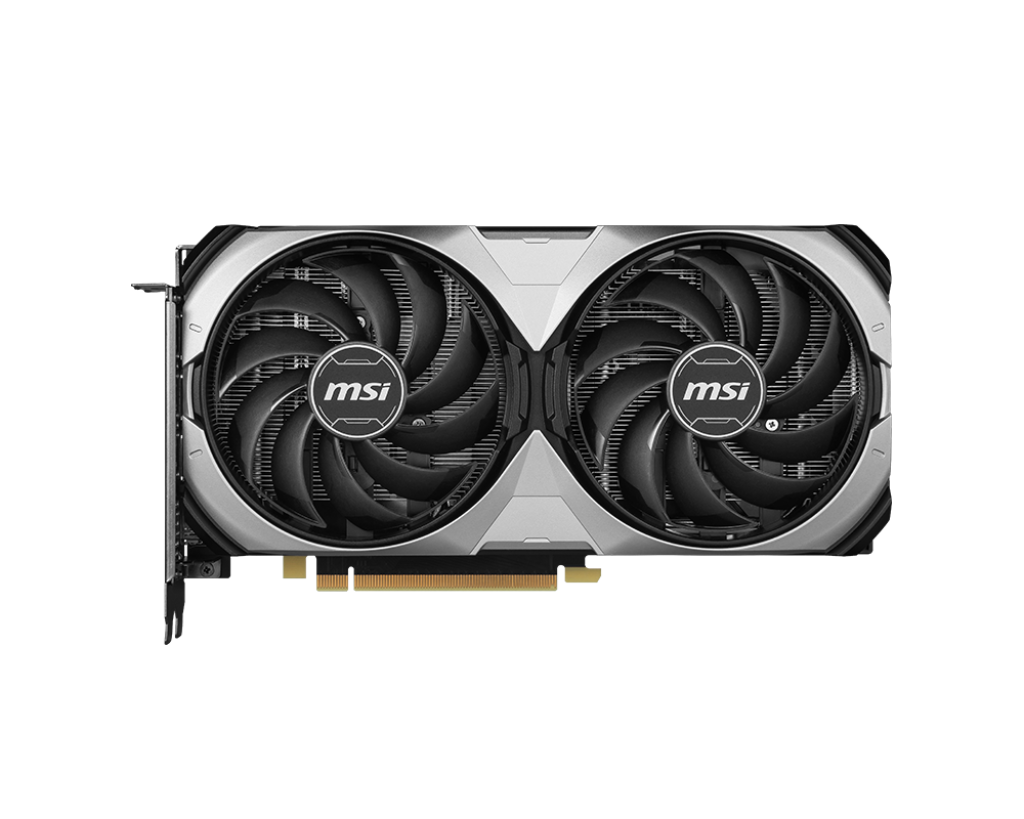 Видеокарта MSI NVIDIA GeForce RTX 4070 VENTUS 2X E 12G, 12Gb GDDR6X, 192 бит, PCI-E, HDMI, 3DP, Retail (RTX 4070 VENTUS 2X E 12G)