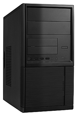 Корпус LinkWorld LC727-21, mATX, Mini-Tower, черный, без БП