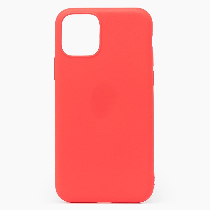 Чехол-накладка ORG Full Soft Touch для смартфона Apple iPhone 11 Pro Max, силикон, коралловый (114968)