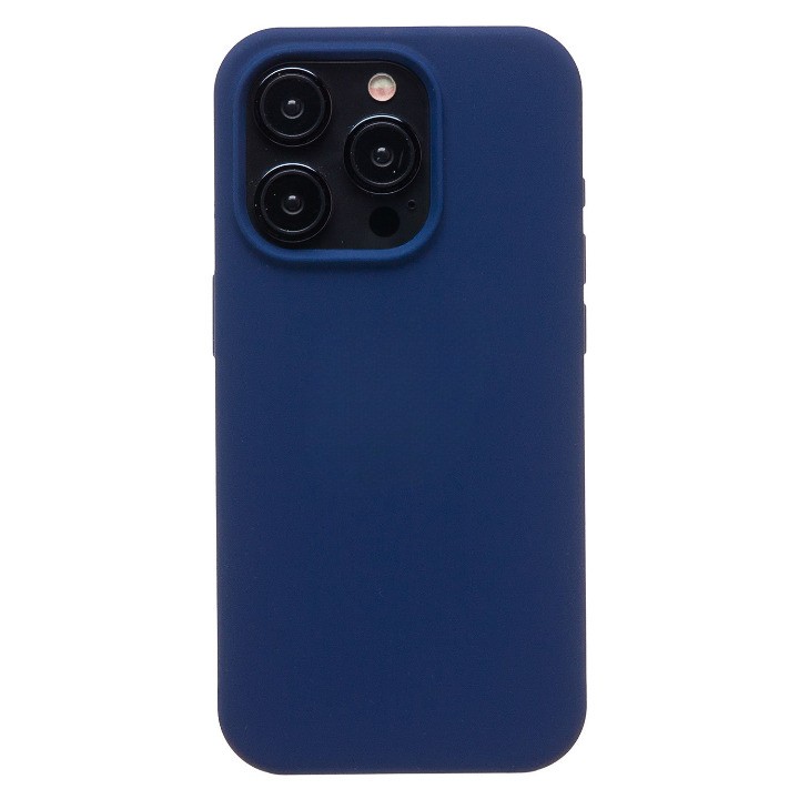 Чехол-накладка ORG Soft Touch для смартфона Apple iPhone 15 Pro, силикон, темно-синий (221550)