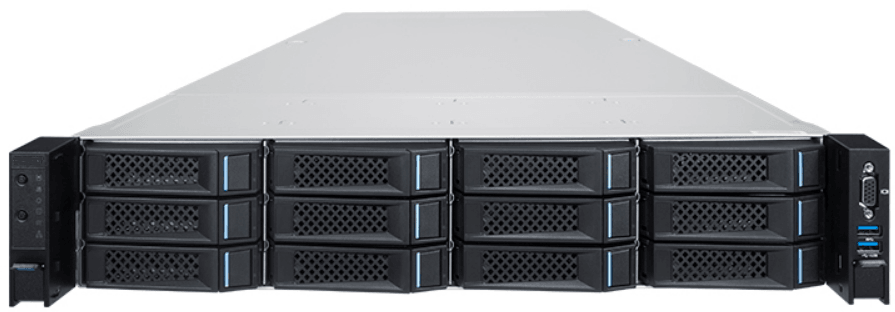 Сервер Dodge Technology C2000-F, 1xIntel Xeon Gold 5320 (up2), 2x16Gb RAM, 2x240Gb SATA SSD + 2x2Tb 7.2K SATA HDD, 12x2.5/3.5 HS, Broadcom 9361-8i, noDVD, 4xGLAN, IPMI, 2x550 Вт, 2U (C2000-F)