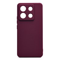 Чехол-накладка Activ Full Original Design для смартфона Xiaomi Redmi Note 13 Pro, силикон, бордовый (223934)