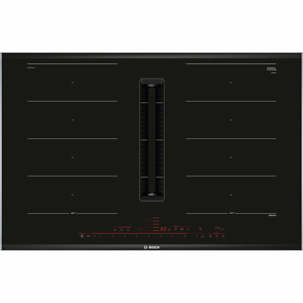   E2E4 Индукционная варочная панель Bosch Serie 8 PXX875D57E, 4 конфорки, черный (PXX875D57E)